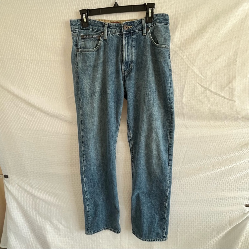 Tommy Hilfiger Red Label Freedom Fit Straight Leg Blue Jeans 30 x 32.